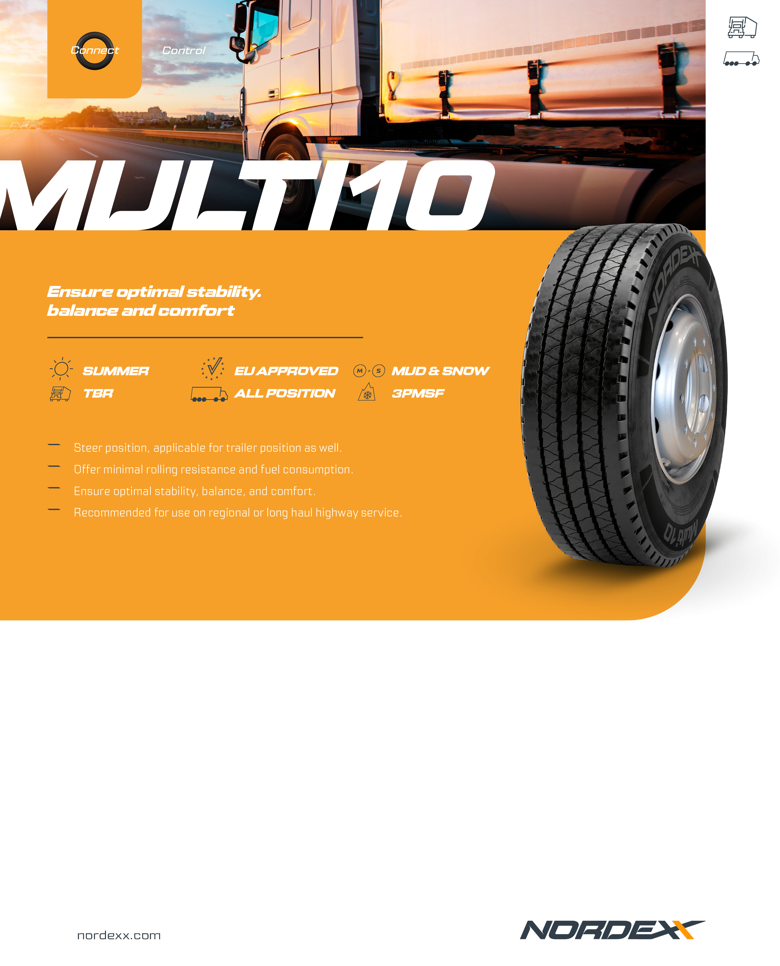 Capa do catálogo Brochura Multi10