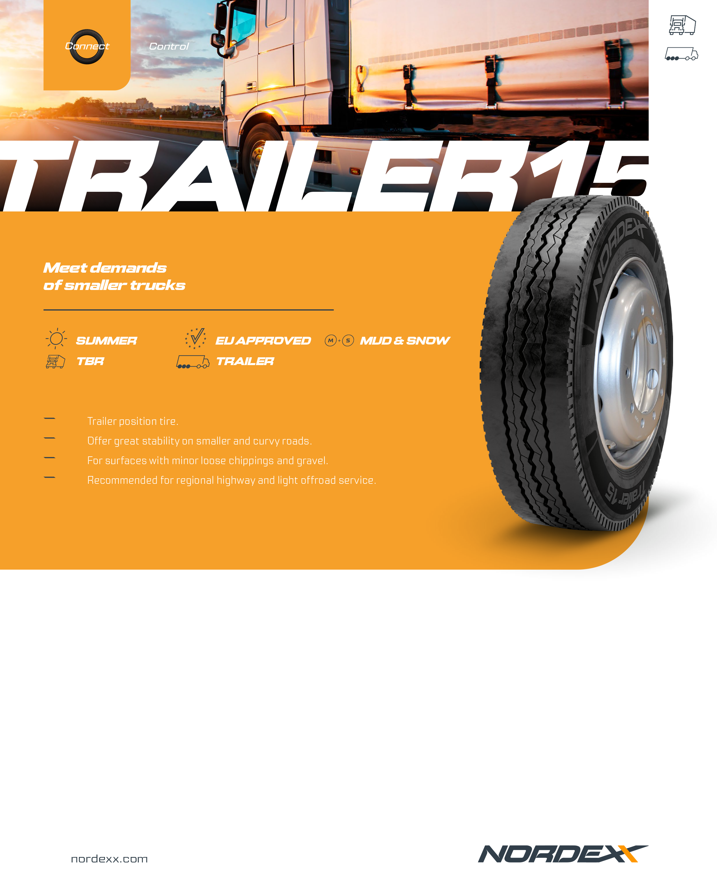 Capa do catálogo Brochura Trailer15
